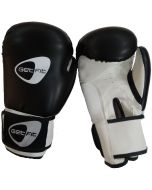 Boxhandschuhe PU Farbe Weiß und Schwarz GetFit GF737