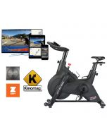 Enerfit Magnetic Spin Bike SPX 9500 App Zwift Kinomap-Konsolen Schwungrad 25 kg 